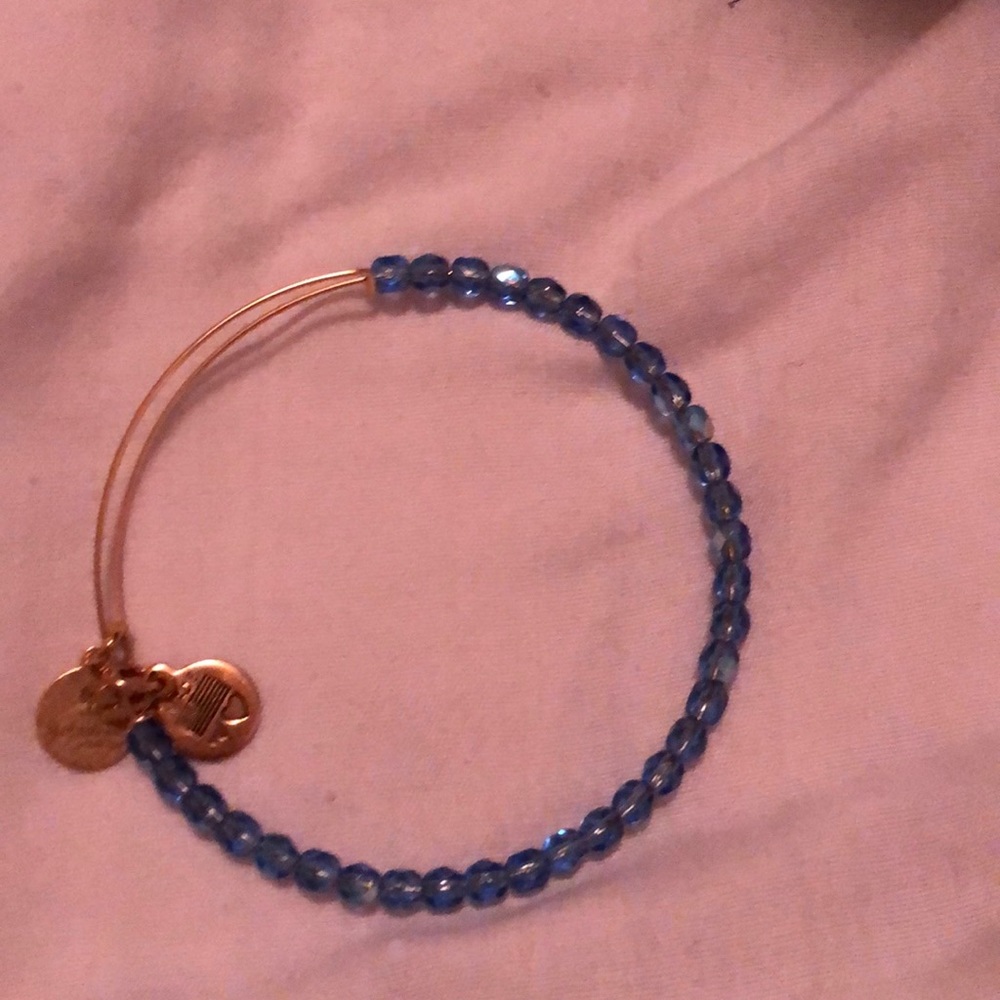 New- Alex and Ani Blue Beaded Bracelet